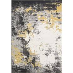 Artistic Weavers Cantrell Modern ‎Cantrell1011-5376 Black, Gray, Gold, White 63x91"