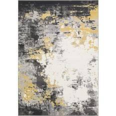 Artistic Weavers Cantrell Modern ‎Cantrell1011-5376 Black, White, Gold, Gray 63x91"