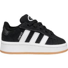 Joggesko Adidas Infant Campus 00s Comfort Closure Elastic Lace - Core Black/Cloud White/Gum