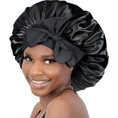 Black Bonnets Bonnet Queen Silk Hair Bonnet