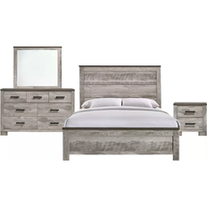 Built-in Storages Bed Packages Picket House Furnishings Adam Panel Bedroom Set Full