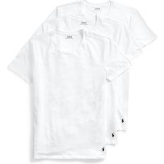 Polo Ralph Lauren Men's Classic Fit Crew T-shirt 3-pack - White