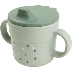 Done By Deer Foodie Spout Cup Happy Dot Green 215ml