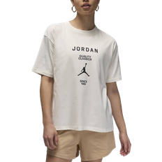 Nike Women's Jordan Girlfriend T-shirt - Sail/Black