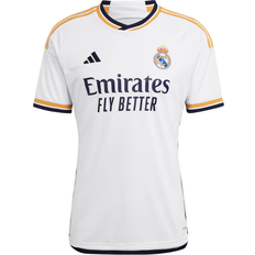 Soccer jerseys adidas Real Madrid White 2023/24 Home Replica Jersey Men's