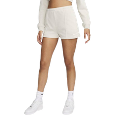 Braun - Damen Hosen & Shorts Nike Women's Sportswear Chill Terry High-Waisted French Shorts - Light Orewood Brown/Sail