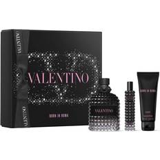 Women Gift Boxes Valentino Uomo Born In Roma Gift Set EdT 100ml + Shower Gel 74ml + Shower Gel 15ml