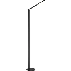 Schwarz Stehleuchten & Bodenleuchten Fabas Luce Ideal CCT Black Bodenlampe 175cm