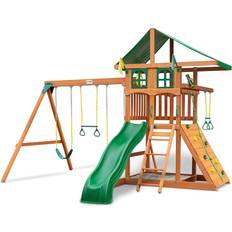 Gorilla Avalon Treehouse Wooden Swing Set