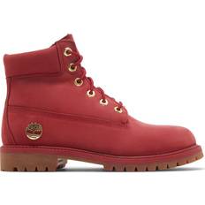 Timberland Junior 6 Inch Premium Boot - Dark Red