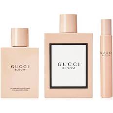 Geschenkboxen Gucci Bloom Gift Set EdP 100ml + Body Lotion 100ml + EdP 10ml