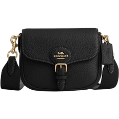 Coach Amelia Small Saddle Bag - Gold/Black