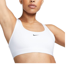 XXS Bras Nike Swoosh Light Support Women's Non Padded Sports Bra - White/Black