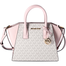 Michael Kors Avril Small Logo Top Zip Satchel - Pwd Blsh Mlt