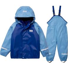 Helly Hansen Regntøy Helly Hansen Kid's Bergen Fleece Lined Rain Set 2.0 - Blue Fog (41776-625)