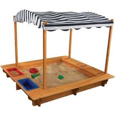 Kidkraft Lekeplass Kidkraft Outdoor Sandbox with Canopy