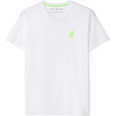Psycho Bunny Mens Sloan Back Graphic Tee - White
