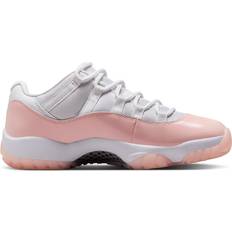 Pink - Women Shoes Nike Air Jordan 11 Retro Low W - White/Legend Pink