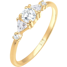 Elli Engagement Ring - Gold/Transparent