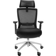 VEVOR Ergonomic Black Office Chair 48.8"