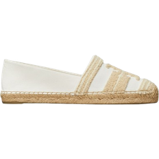 Beige Espadrilles Tory Burch Double T - Natural/Light Alabaster