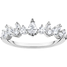 Schmuck Thomas Sabo Ice Ring - Silver/Transparent