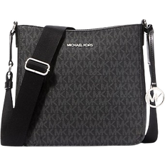 Michael Kors Jet Set Travel Small Signature Logo Messenger Bag - Black