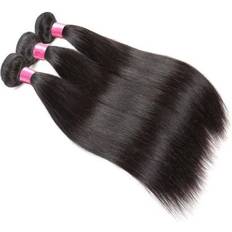 Svarte Clip on-extensions BlackBeauty BB Extensions 20 inch Black 3-pack