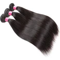 Svarte Løshår & Parykker BlackBeauty BB Extensions 20 inch Black 3-pack