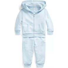 Ralph Lauren Boy's Atlantic Terry Fleece Jogger Set - Beryl Blue