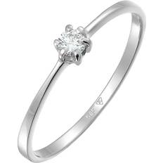 Damen - Weißgold Ringe Elli Engagement Ring - White Gold/Diamond