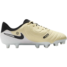 Barnesko Nike Jr. Tiempo Legend 10 Academy MG - Lemonade/Metallic Gold Coin/Black