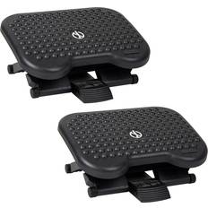 Desktop Organizers & Storage Mind Reader Tilt Adjustable Ergonomic Foot Rest 2-pack