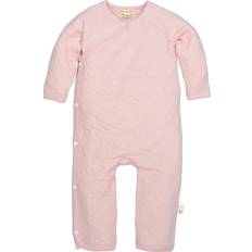Burt's Bees Baby Girl's Quilted Bee Wrap Front Jumpsuit - Blossom