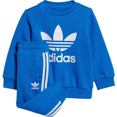 0-1M Sonstige Sets adidas Infant Crew Sweatshirt Set - Blue Bird