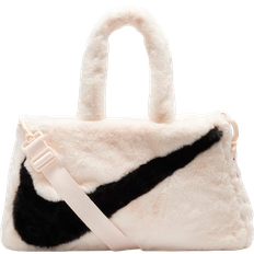 Nike Tragetaschen Nike Sportswear Faux Fur Tote Bag - Guava Ice/Black