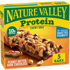 Vitamin D Food & Drinks Nature Valley Peanut Butter Dark Chocolate Protein Chewy Bars 5