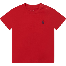 Ralph Lauren T-shirts Children's Clothing Ralph Lauren Boy's Jersey Logo T-shirt- Red