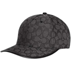 Black baseball cap Coach Signature Jacquard Baseball Hat - Charcoal