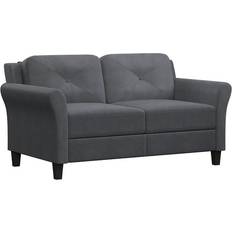 Lifestyle Solutions iLounge Harvard Grey Sofa 57.9" 2 Seater