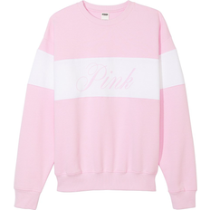 PINK Ivy Fleece Crew Sweatshirt - Spring Orchid