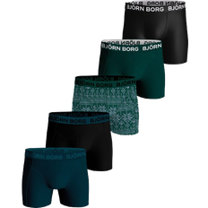 Björn Borg Performance Mixpack Boxer 5-pack - Black/Green/Print