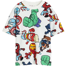 Marvel Kinderbekleidung H&M Kinder T-shirt mit Print- Weiß/Marvel Comics (1117472070)