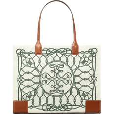 Tory Burch Ella Tote Bag - Ivory Abstract Rope