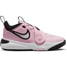 Pink Basketball Shoes Children's Shoes Nike Team Hustle D 11 GSV - Pink Foam/White/Black/Summit White