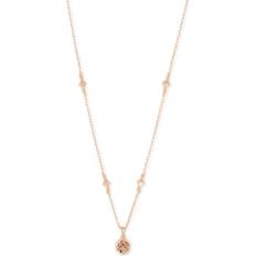 Kendra Scott Nola Pendant Necklace - Rose Gold/Drusy