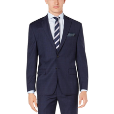 Lauren Ralph Lauren Men's Classic-Fit UltraFlex Stretch Suit Jackets - Blue Plaid