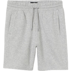 H&M Regular Fit Sweatshorts - Light Gray Melange