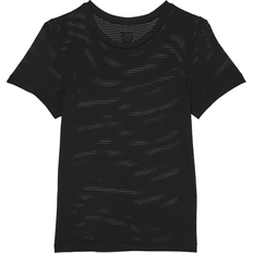 PINK Soft Seamless Short-Sleeve Sport T-shirt - Black