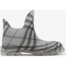 Burberry Ankle Boots Burberry Marsh Check Textured Ankle Boot